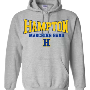 Hampton - 18500B Sport Grey Youth Pullover Hoodie