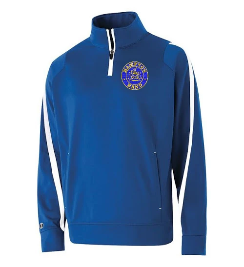 Hampton Embroidered Design  - 229292 Royal Blue Determination Youth 1/4 Zip