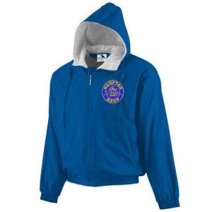 Hampton Embroidered Design - 3281 Royal Blue Youth Fleece Lined Jacket