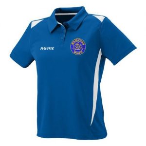 Hampton Embroidered Design  With Name - 5013 Ladie's Sports Polo