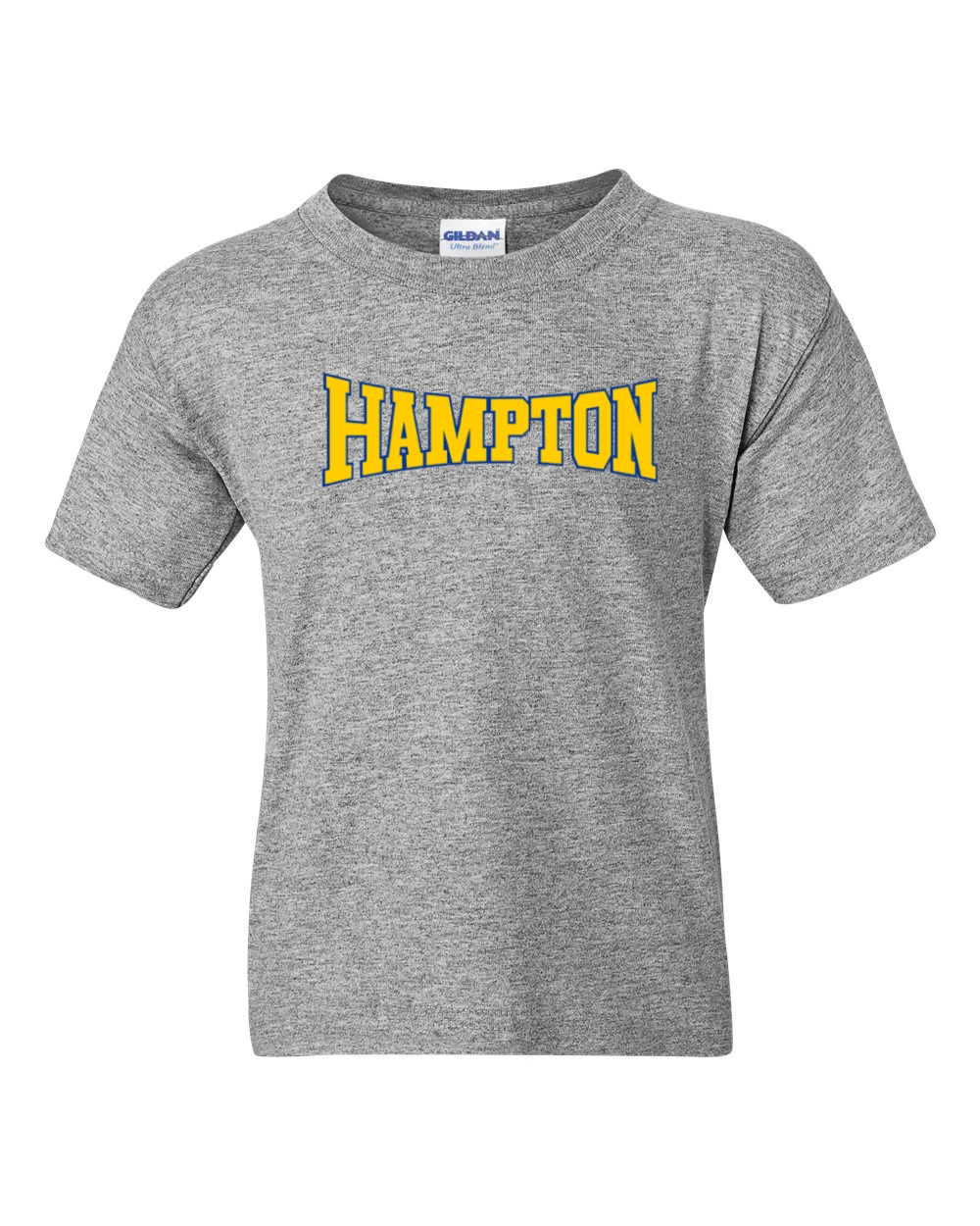 Hampton Central - 2000B Youth 90 Cotton / 10 Poly Sport Grey Tee