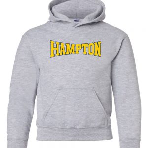 Hampton Central - 18500B Sport Grey Youth Pullover Hoodie