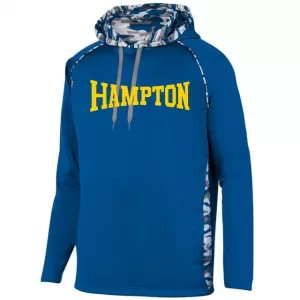Hampton Central - 5538 Royal Mod Camo Pullover Hoodie