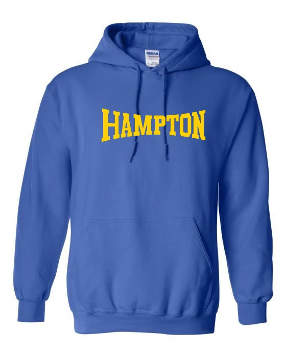 Hampton Central - 18500 Royal Blue Pullover Hoodie