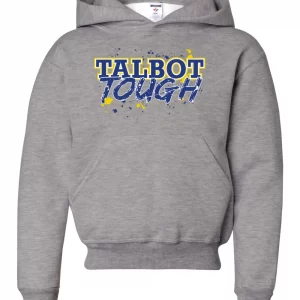 Hampton Central Talbot Tough - 996Y Youth Oxford Grey Pullover Hoodie