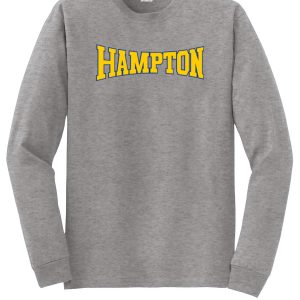 Hampton Central - 8400 Sports Grey Long Sleeve Tee