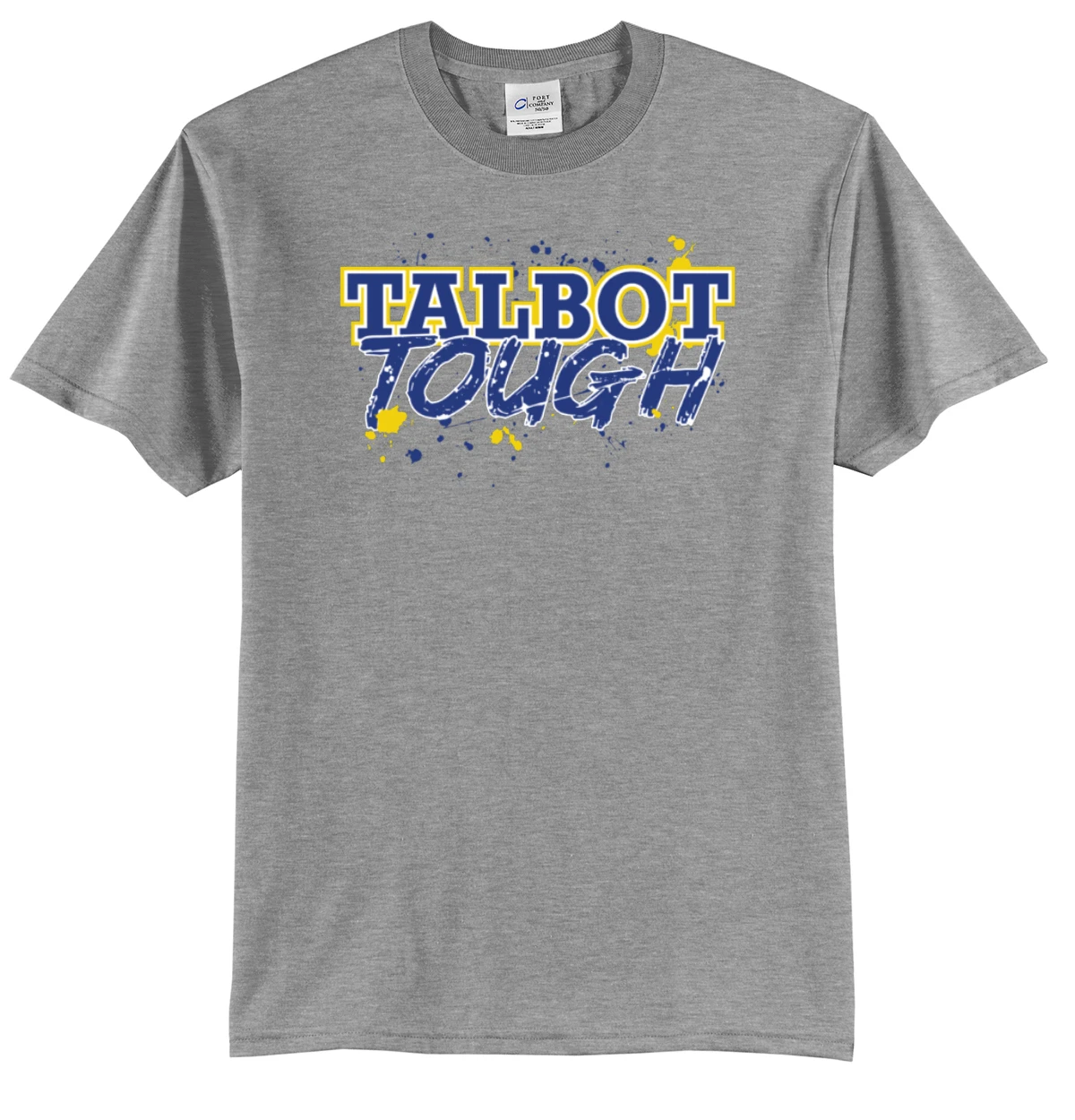 Hampton Central Talbot Tough - PC55T/PC61T Athletic Heather Tall Tee