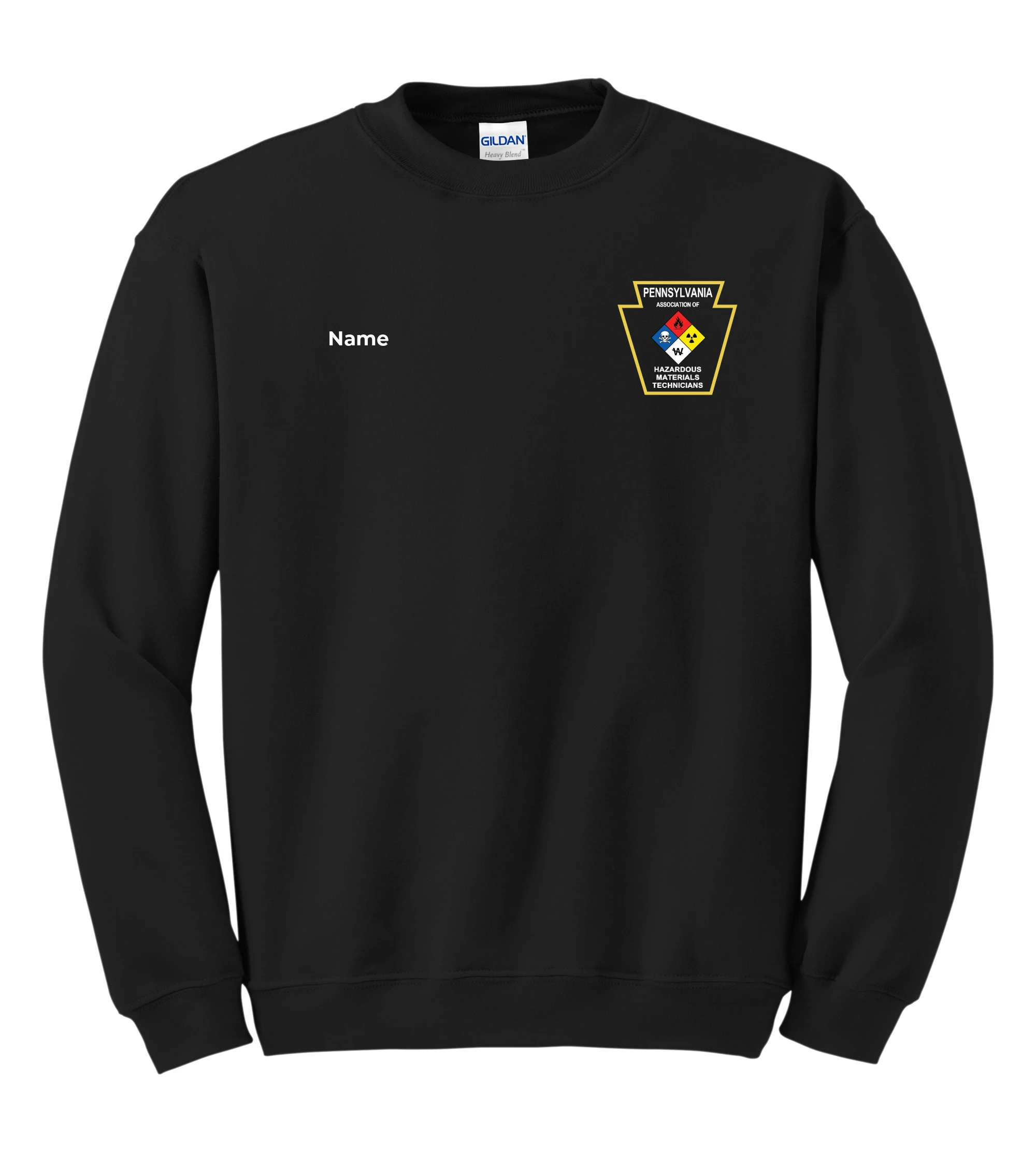 PAHAZ - 18000 Gildan® - Heavy Blend™ Crewneck Sweatshirt With Name