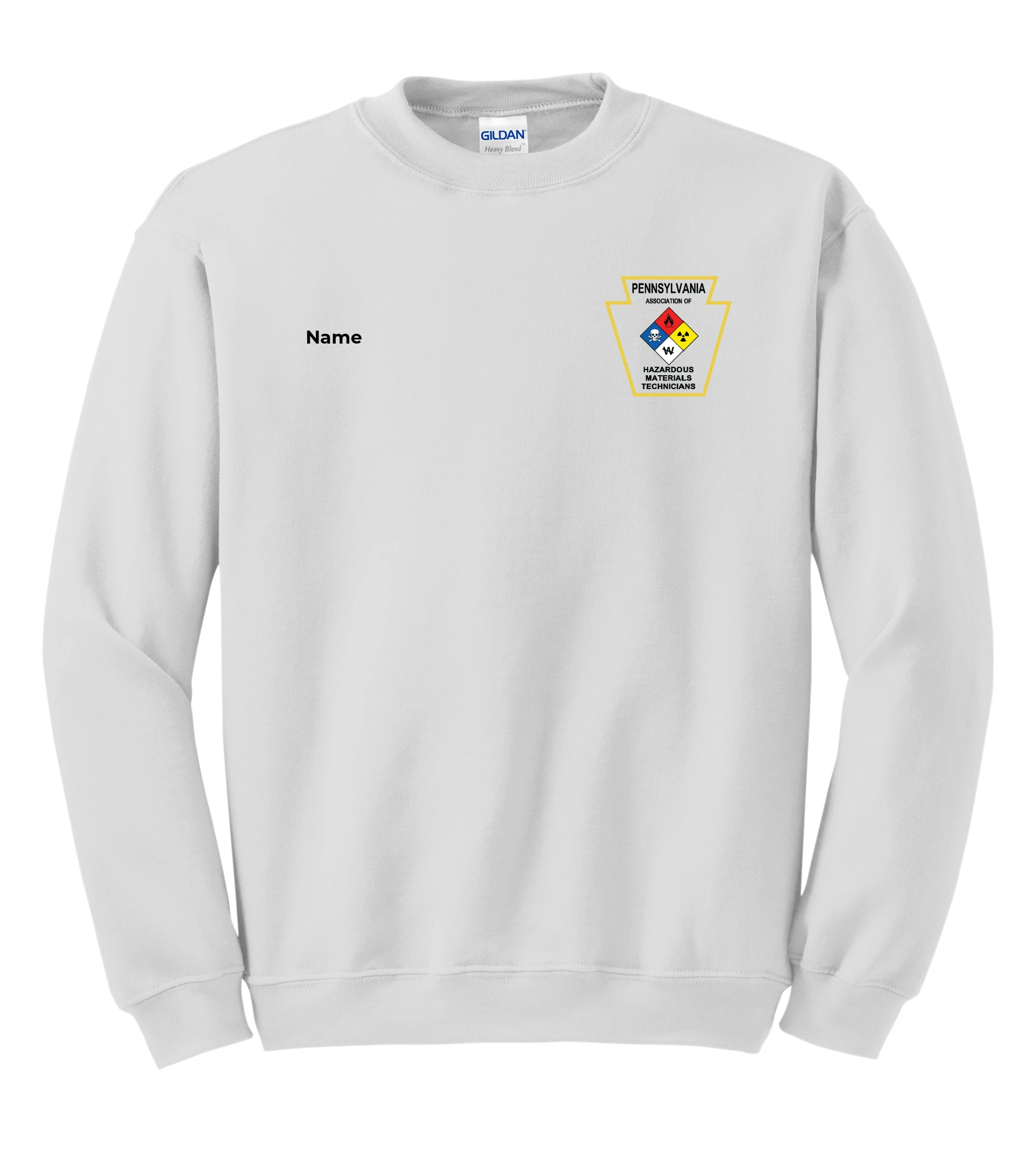 PAHAZ - 18000 Gildan® - Heavy Blend™ Crewneck Sweatshirt With Name