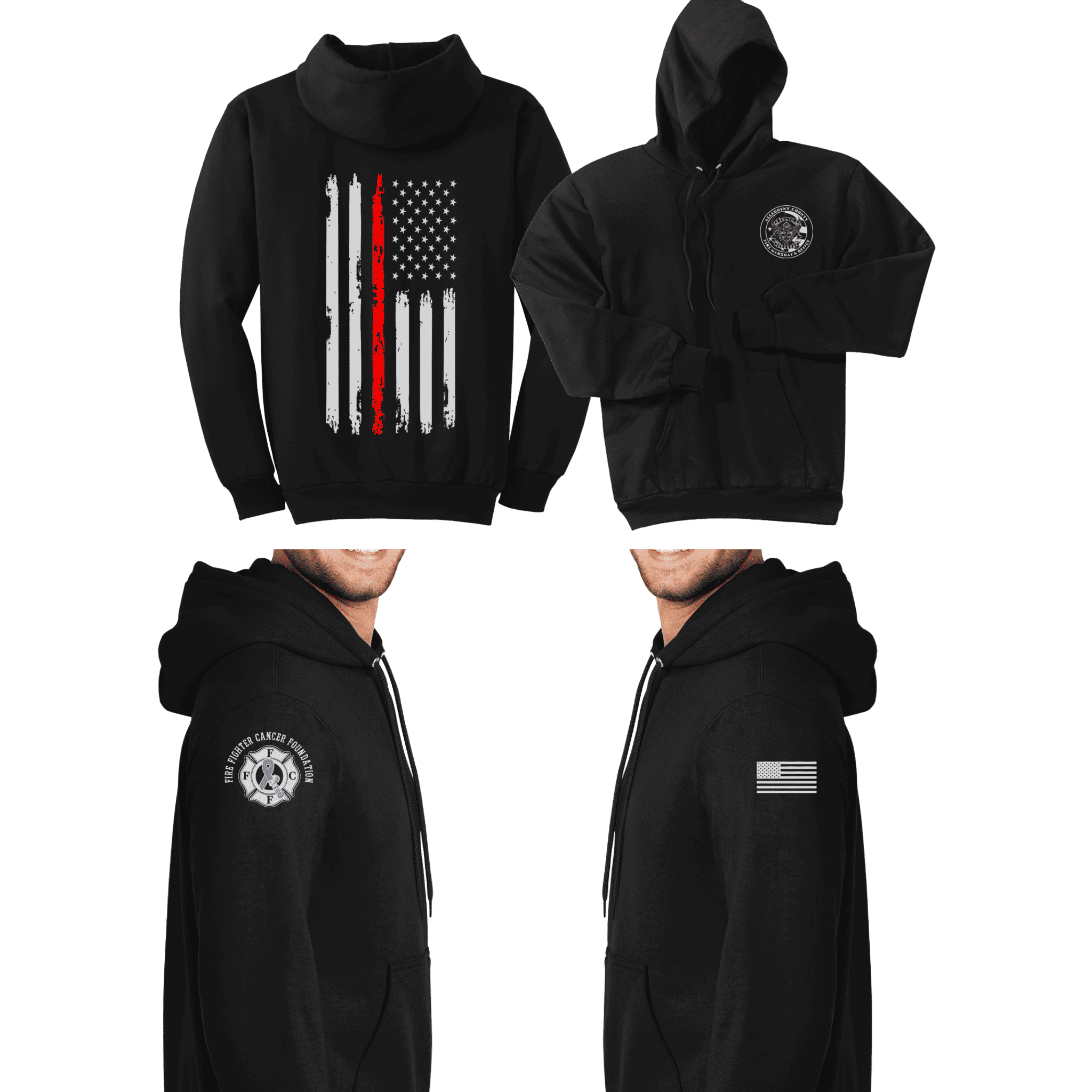 ACFM - PC90HT - Port & Co Pullover Hoodie TALL