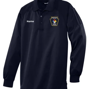 PAHAZ - CS410LS CornerStone® - Select Long Sleeve Snag-Proof Tactical Polo With Name