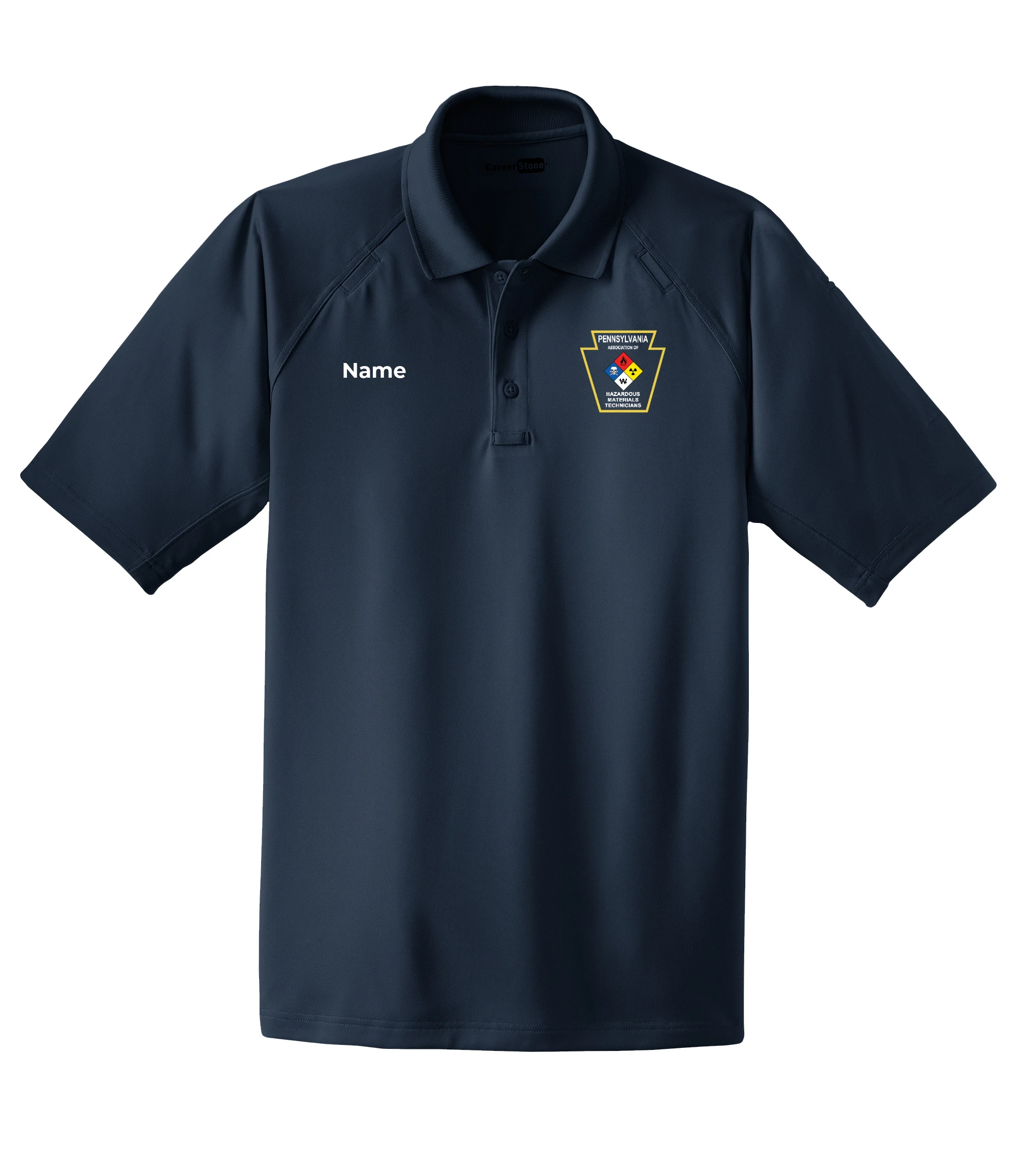PAHAZ - TLCS410 CornerStone® Tall Select Snag-Proof Tactical Polo With Name