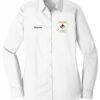 PAHAZ - LW100 Port Authority® Ladies Long Sleeve Carefree Poplin Shirt With Name