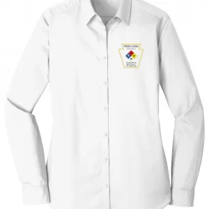 PAHAZ - LW100 Port Authority® Ladies Long Sleeve Carefree Poplin Shirt