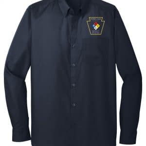 PAHAZ - W100 Port Authority® Long Sleeve Carefree Poplin Shirt
