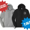 ACFM - PC78HT - Port & Co Pullover Hoodie TALL