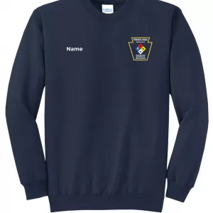PAHAZ - PC78 Port & Company® Core Fleece Crewneck Sweatshirt With Name