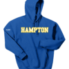 Hampton Band - 18500 - Gildan Pullover Hoodie With Twill & Name