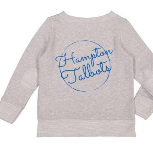 Hampton Central - 2279 - Youth Harborside Mélange French Terry Long Sleeve with Elbow Patches