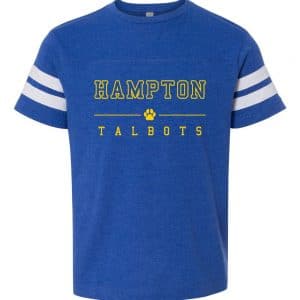 Hampton Central - 6137 - LAT Youth Football Fine Jersey Tee