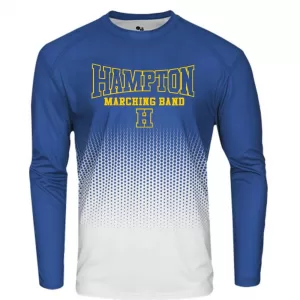 Hampton Band - 2224 - Badger Hex 2.0 Youth Long Sleeve With FC Vinyl