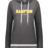 Hampton Central - 229763 - Holloway Ladies Funnel Neck Pullover Hoodie With Twill & Text