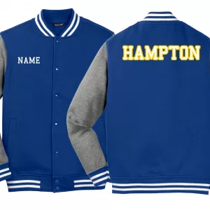 Hampton Band - ST270 - Sport Tek Fleece Letterman Jacket With Twill & Name