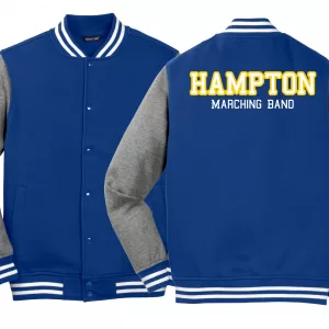 Hampton Band - ST270 - Sport Tek Fleece Letterman Jacket With Twill & Text