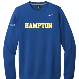 Hampton Band - CJ1614 - Nike Pullover Crewneck With Twill & Name