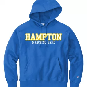 Hampton Band - S101 - Champion Eco Fleece Hoodie Twill With Text