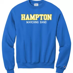 Hampton Band - S6000 - Champion Crew Neck With Twill & Text