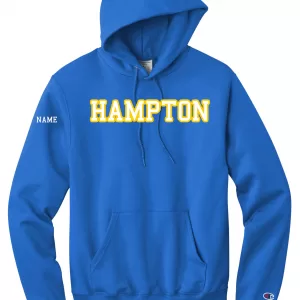 Hampton Band - S700 - Champion Pullover Hoodie With Twill & Name