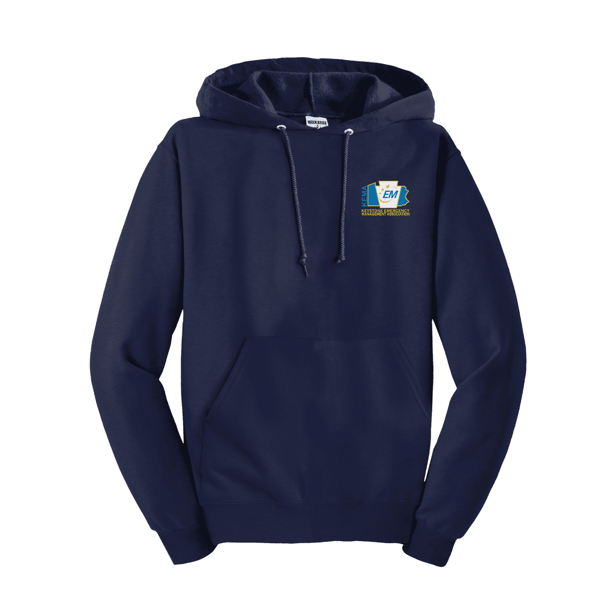 KEMA - 996M JERZEES Pullover Hoodie - Left Chest Embroidered Design