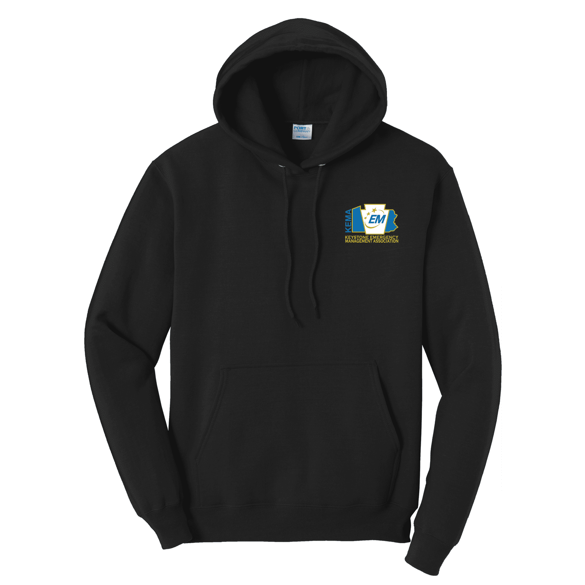 KEMA - PC90H Port & Co Essential Hoodie - Embroidered Design