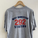 Waterfront Embroidery T-Shirt Sample, Fire Station