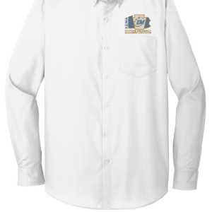 Long Sleeve Carefree Poplin Button Down by Port Authority W100 - KEMA