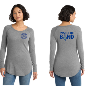 Women's Perfect Tri Long Sleeve Tunic DM132L PARENT - Hampton Marching Band and HIPE