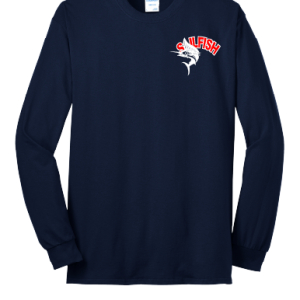 Adult Long Sleeve Core Blend T-Shirt by Port & Co PC55LS - JCC Sailfish Holiday