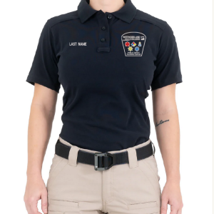 Women's Cotton Tactical Short Sleeve Polo by First Tactical 122508 - Westmoreland PSTC