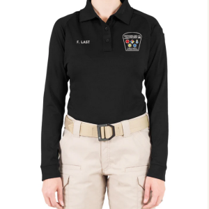 Women's Performance Long Sleeve Polo by First Tactical 121503 - Westmoreland PSTC