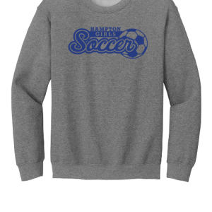 Unisex Crewneck Heavy Blend by Gildan 18000 - Hampton Girls Soccer