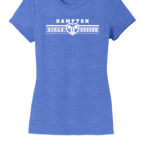 Ladies Short Sleeve Tee Perfect Tri by District® DM130L- Hampton Girls Soccer