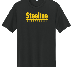 Adult Short Sleeve PosiCharge Competitor T-Shirt by Sport Tek ST350 - Pittsburgh Steeline