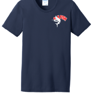 Women's Short Sleeve Core Blend T-Shirt by Port & Co LPC55 - JCC Sailfish Holiday