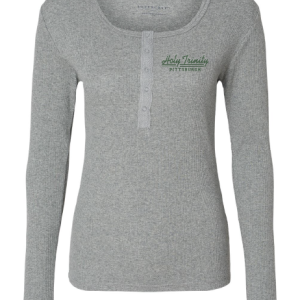 Henley Women's Long Sleeve by Boxercraft BW2402 - Holy Trinity Pittsburgh