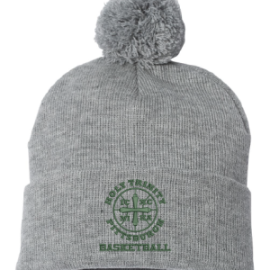 Beanie 12" Pom Pom Cuffed Beanie by Sportsman SP15 - Holy Trinity Pittsburgh