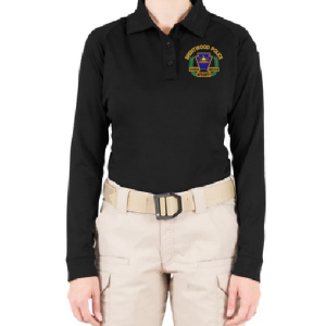 Polo Long Sleeve Women's Performance by First Tactical 121503- Brentwood Police