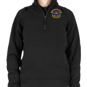 Job Shirt Women's Cotton 1/4 Zip by First Tactical 128507 - Brentwood Police
