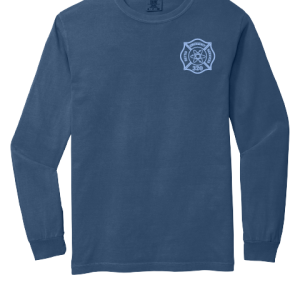 T-Shirt Long Sleeve Heavyweight Ring Spun by Comfort Colors 6014 - Bettis Emergency Services 320