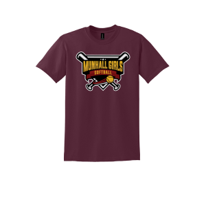Short Sleeve Youth DryBlend 50 Cotton/50 Poly T-shirt by Gildan 8000B - Munhall Girls Softball